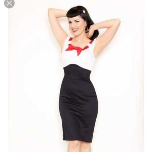 Rock Steady Rockabilly Nautical Sailor Dress ❤️